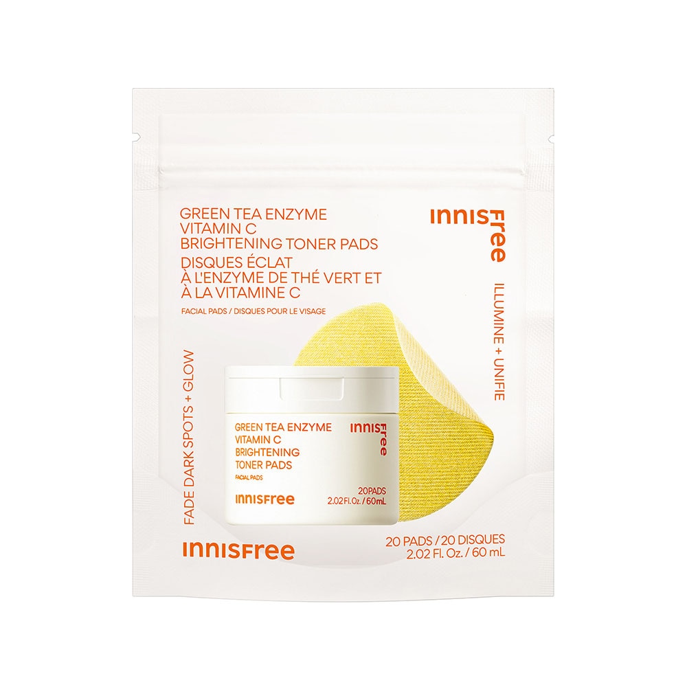DAILY VITAMIN C KOREAN BRIGHTENING TONER PADS WITH NIACINAMIDE FOR DARK SPOTS (PADS DE T&Oacute;NICO CON VITAMINA C)